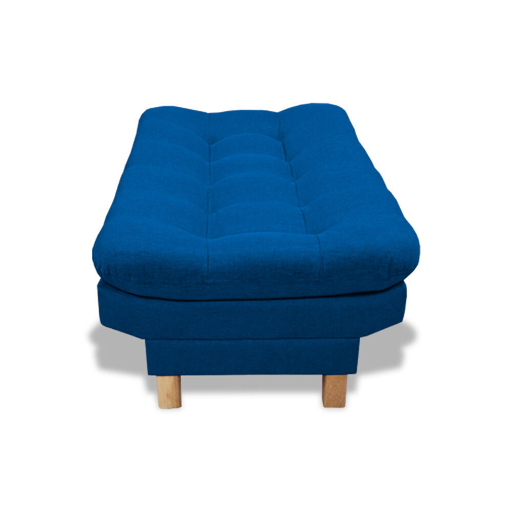 Poltrona Widmer Clic Clac 3 Posiciones Azul Petroleo