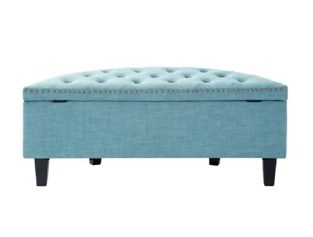 puf baul media luna azul 4