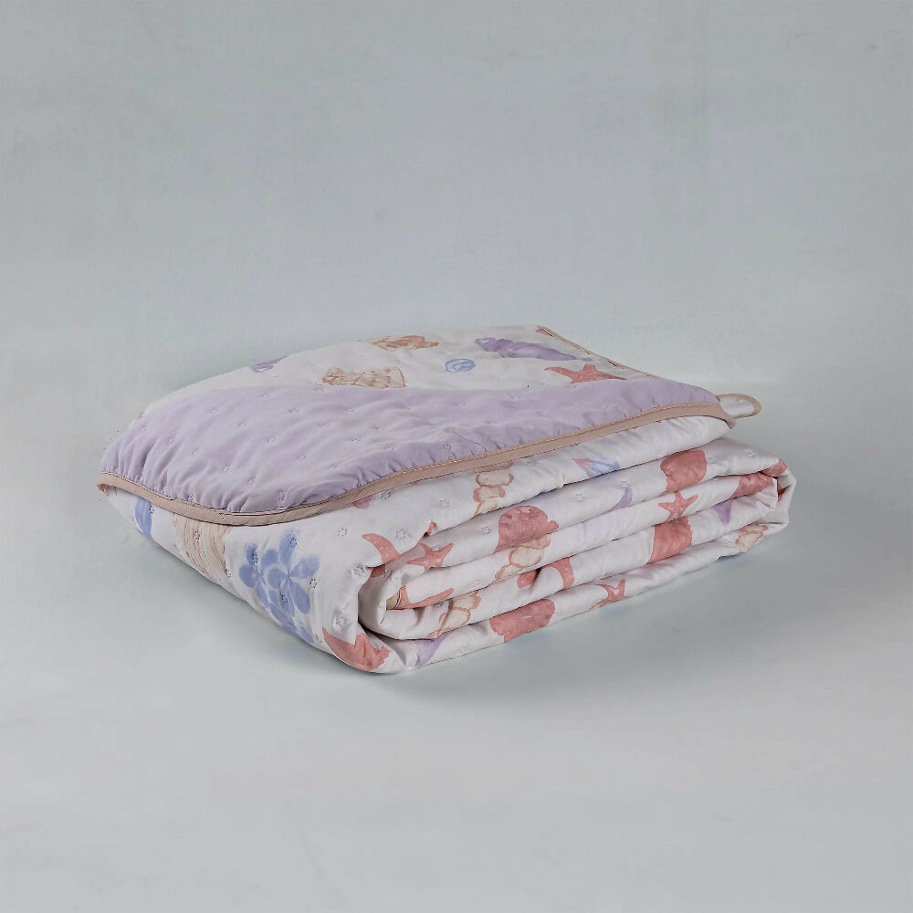 Edredón Novo Coral, para Cama Sencilla, 2 Vistas