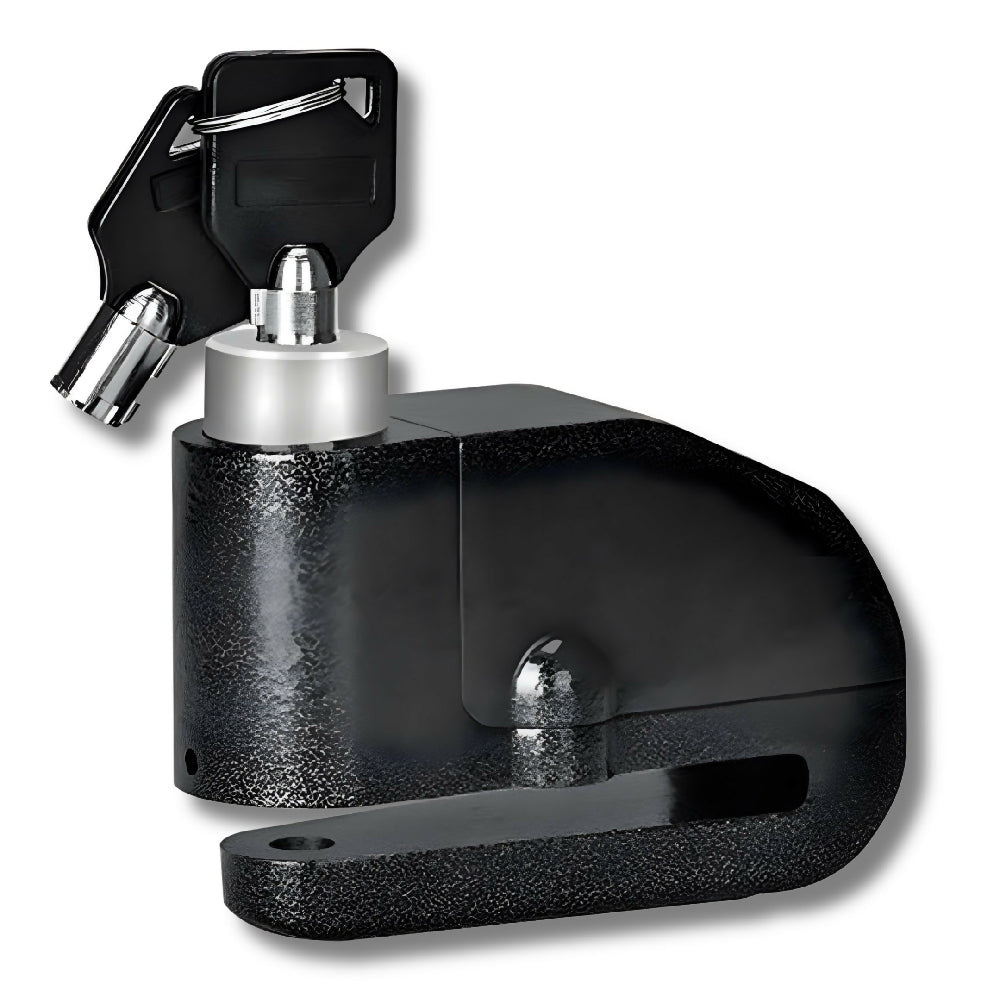 Candado Moto Disco Con Alarma Para Moto + Llaves