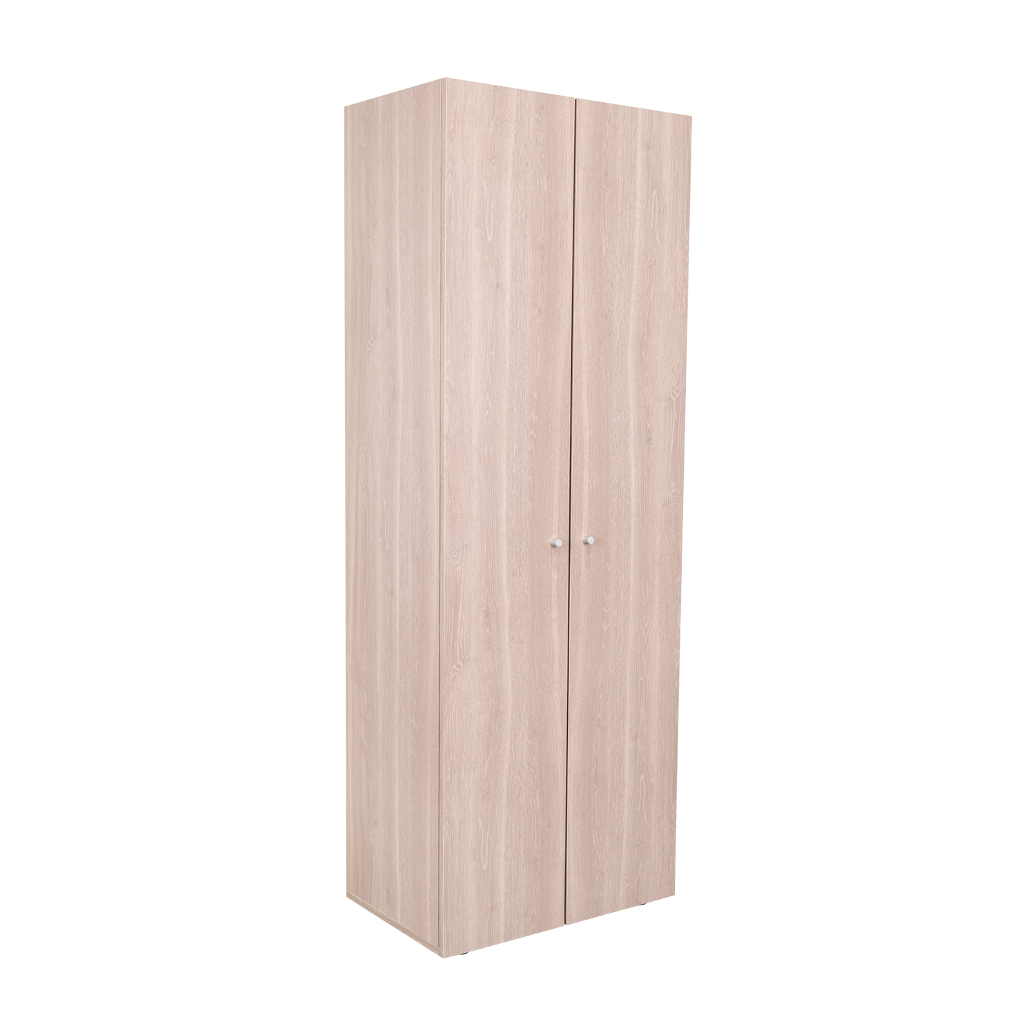 Closet Beico, Positano y Blanco Duqueza, Con Dos Puertas Abatibles y Cuatro Entrepaños