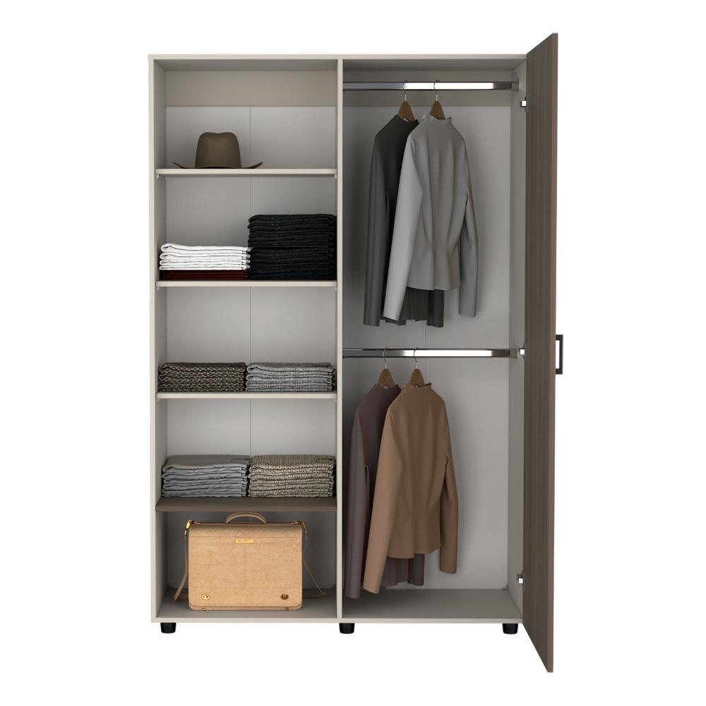 Closet Eco, Capri y Milán, Pequeño Con Amplios Espacios Para Guardar Ropa