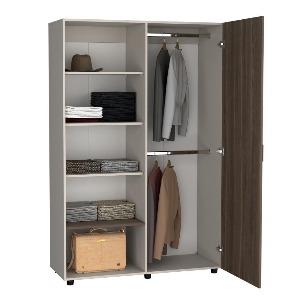 Closet Eco, Capri y Milán, Pequeño Con Amplios Espacios Para Guardar Ropa