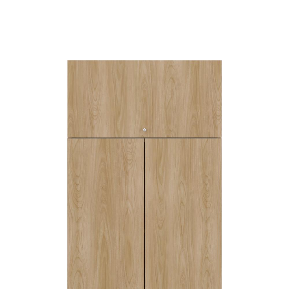 Complemento para Closet Beico, Fresno Europeo y Blanco Duqueza, para Adicionar altura y compartimiento a tu closet