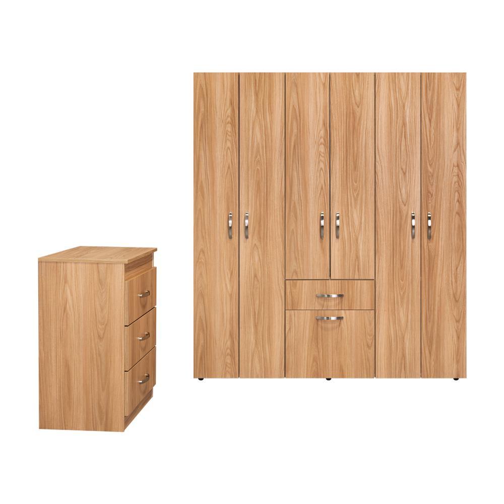 Combo Mayer, Fresno Europeo y Blanco, incluye Closet y Organizador