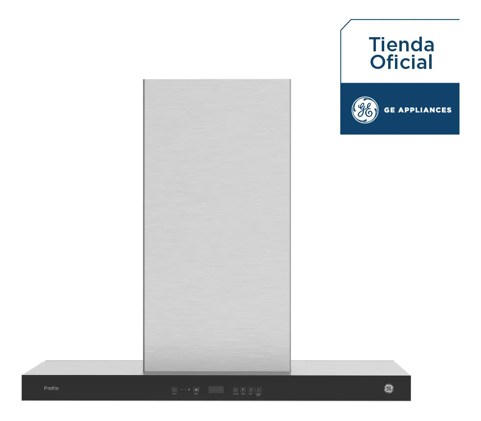 Campana de Pared Ge 90cm Inox, Plateado
