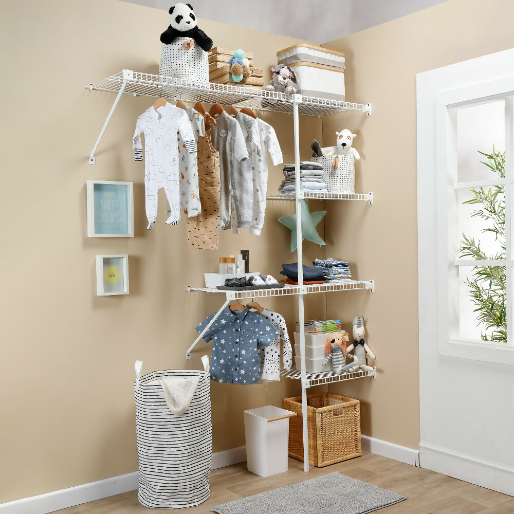 Closet Classic Modular en Acero Rejiplas Alta Resistencia color blanco