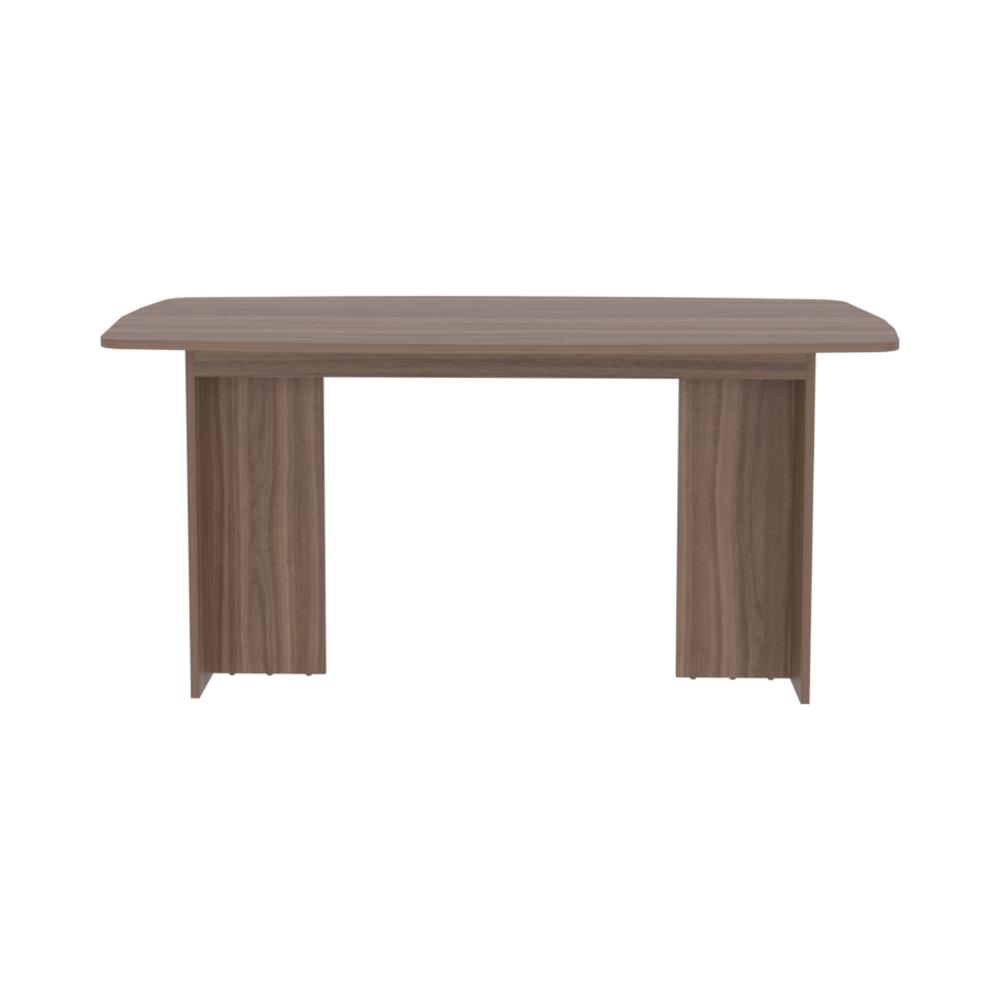 Mesa para Comedor Bangok, Avellana, con Diseño Práctico y Funcional, No Incluye Sillas