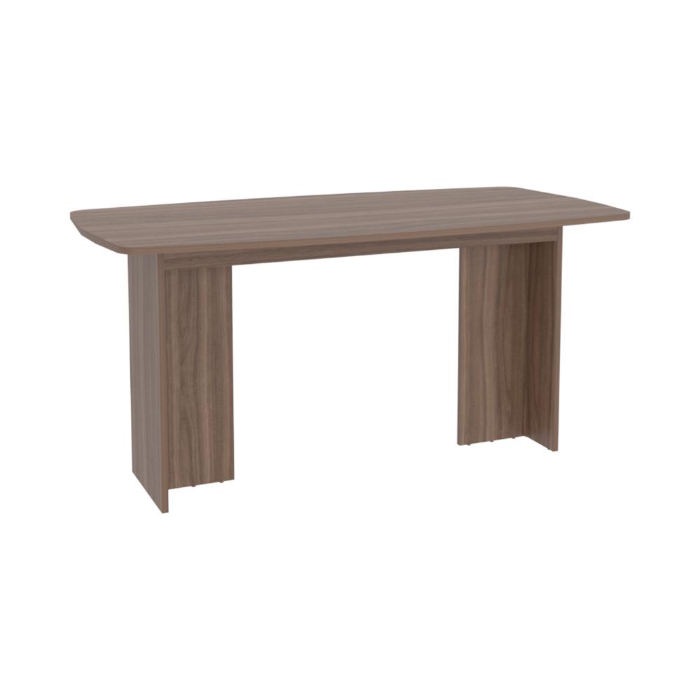 Mesa para Comedor Bangok, Avellana, con Diseño Práctico y Funcional, No Incluye Sillas