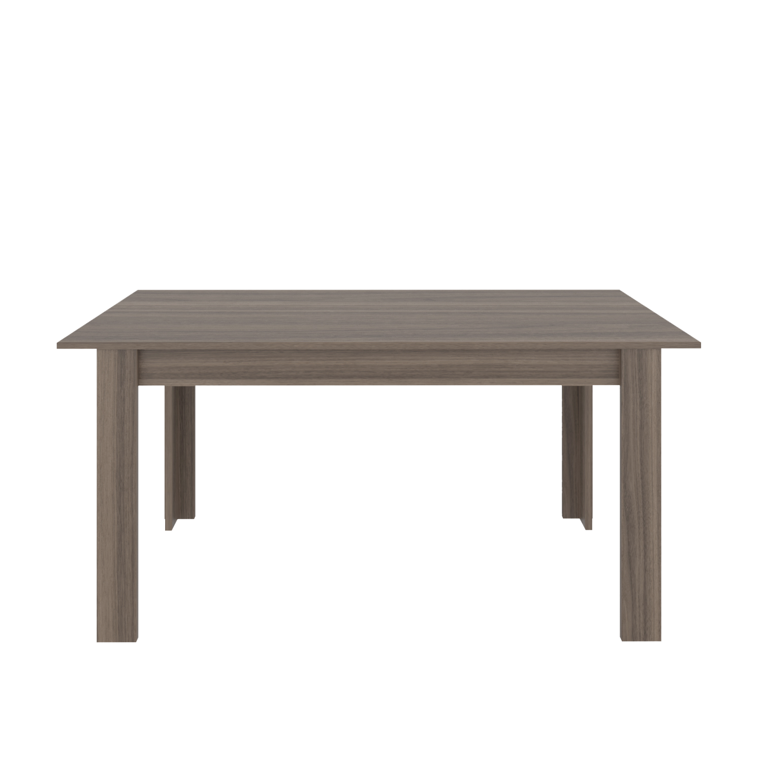 Mesa para Comedor Estrella 160, Avellana, con Espacio para Cuatro Personas, No Incluye Sillas