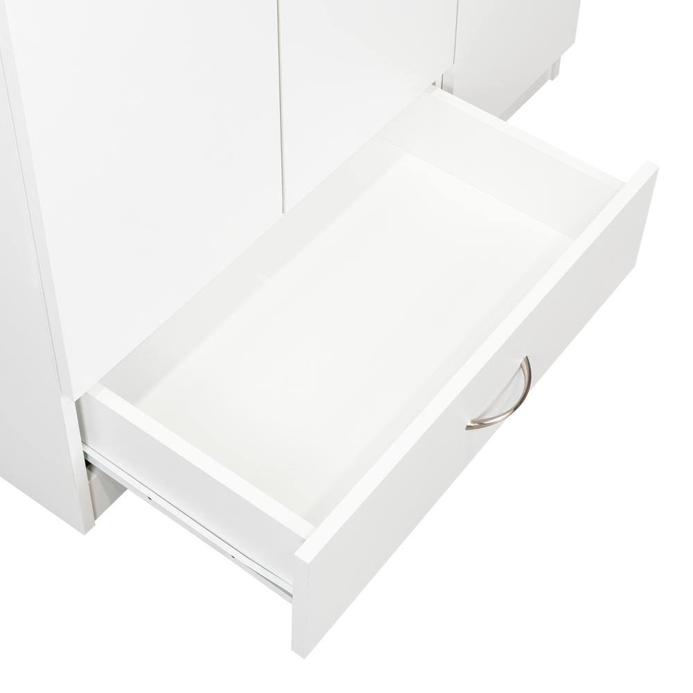 Closet Viltex, Blanco, Con Un Cajon, Amplios Espacio Para Ropa