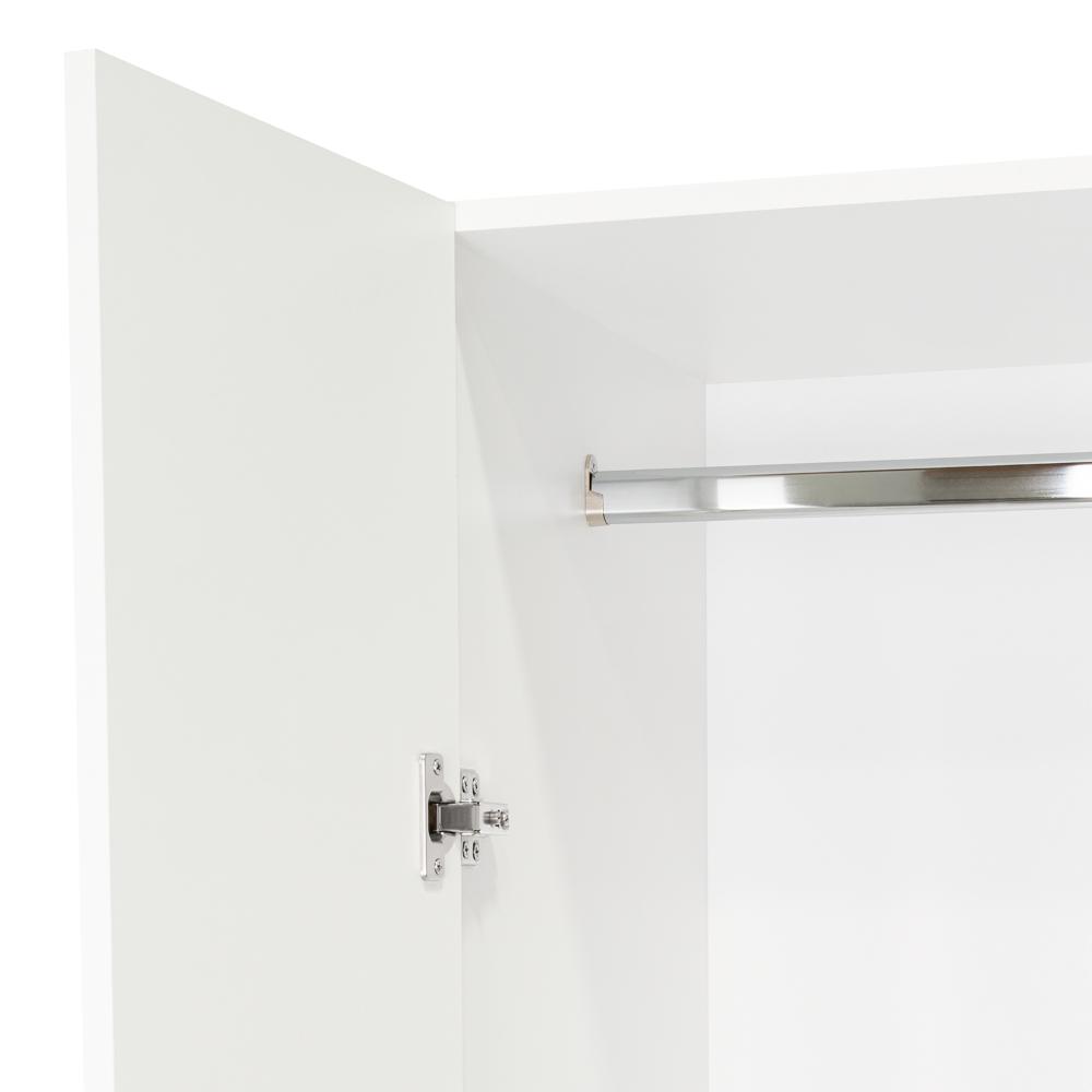 Closet Viltex, Blanco, Con Un Cajon, Amplios Espacio Para Ropa