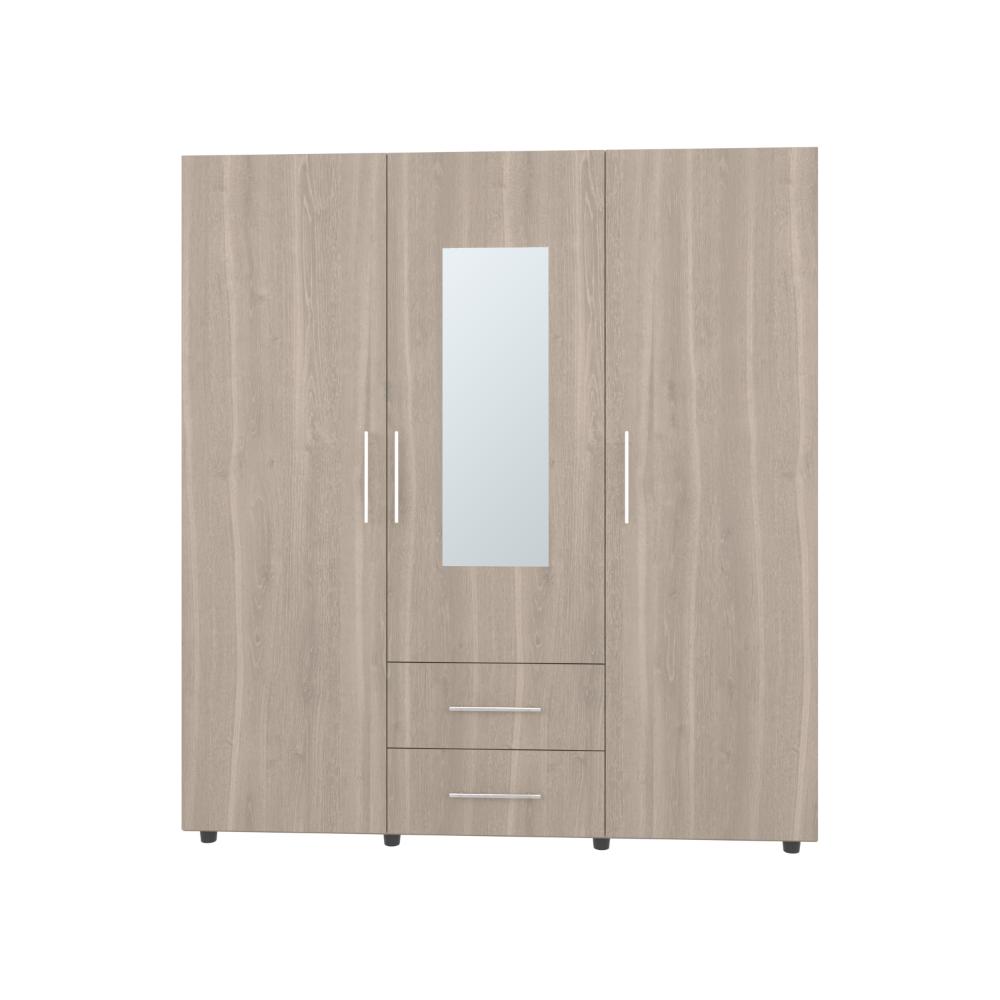 Closet Grays, Bardolino y Blanco, puerta con Espejo