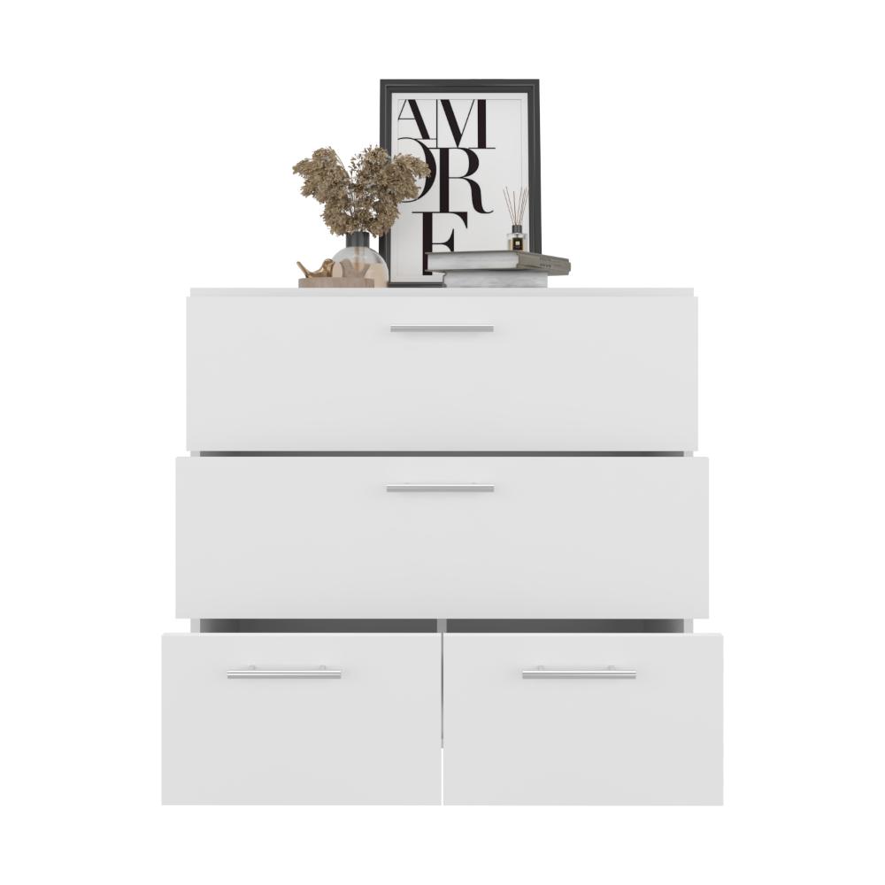 Organizador Apina, Blanco, con Cuatro Cajones Deslizables ZF