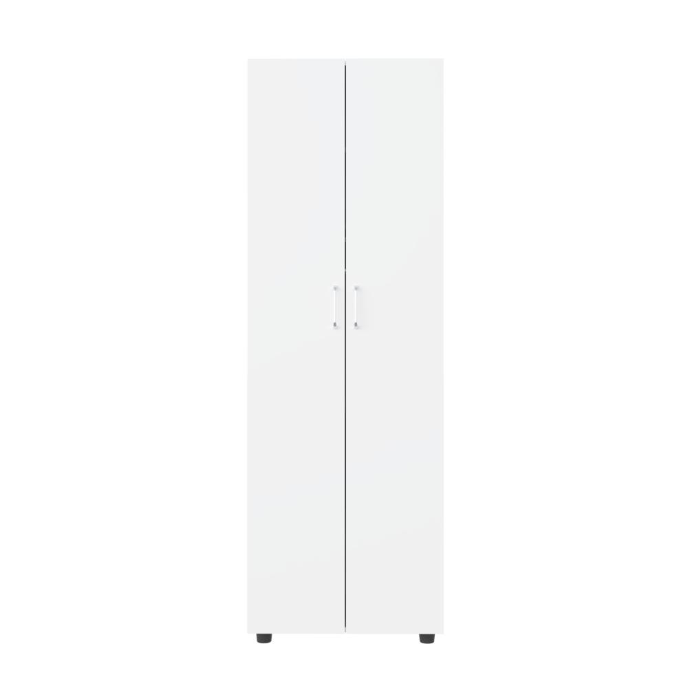 Closet Rayo, Blanco, Con Dos Puertas y Tubo En Su Interior ZF