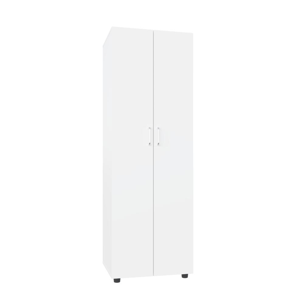 Closet Rayo, Blanco, Con Dos Puertas y Tubo En Su Interior ZF