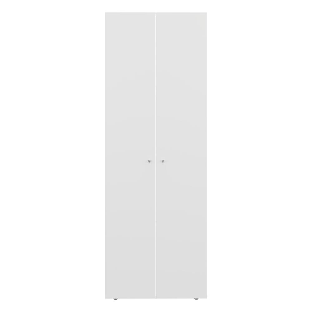 Closet Beico, Blanco Duqueza, con dos Puertas Abatibles y cuatro entrepaños