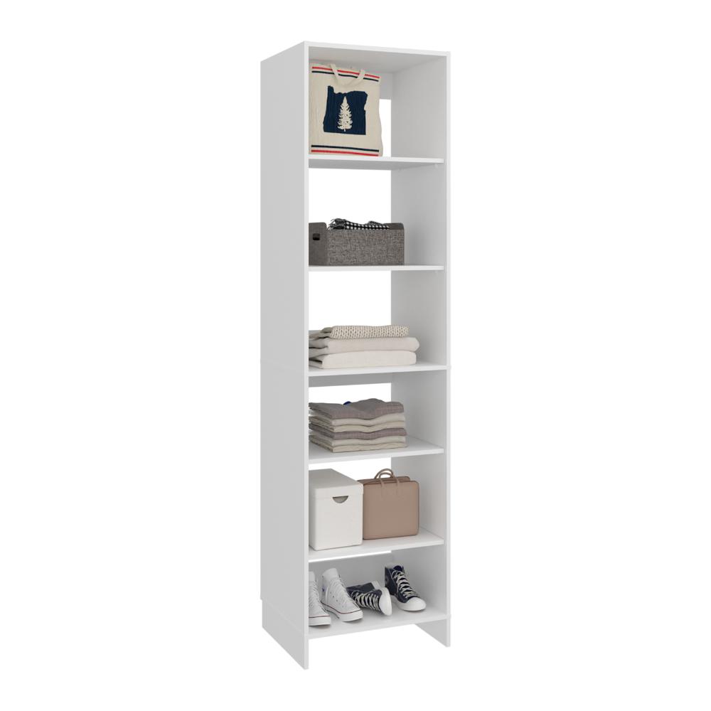 Closet Independiente 20, Blanco, Con 4 entrepaños y diseño funcional ZF