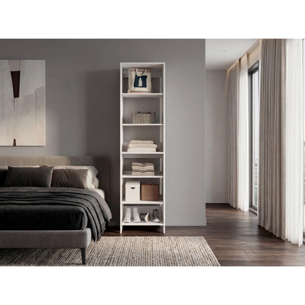 Closet Independiente 20, Blanco, Con 4 entrepaños y diseño funcional ZF
