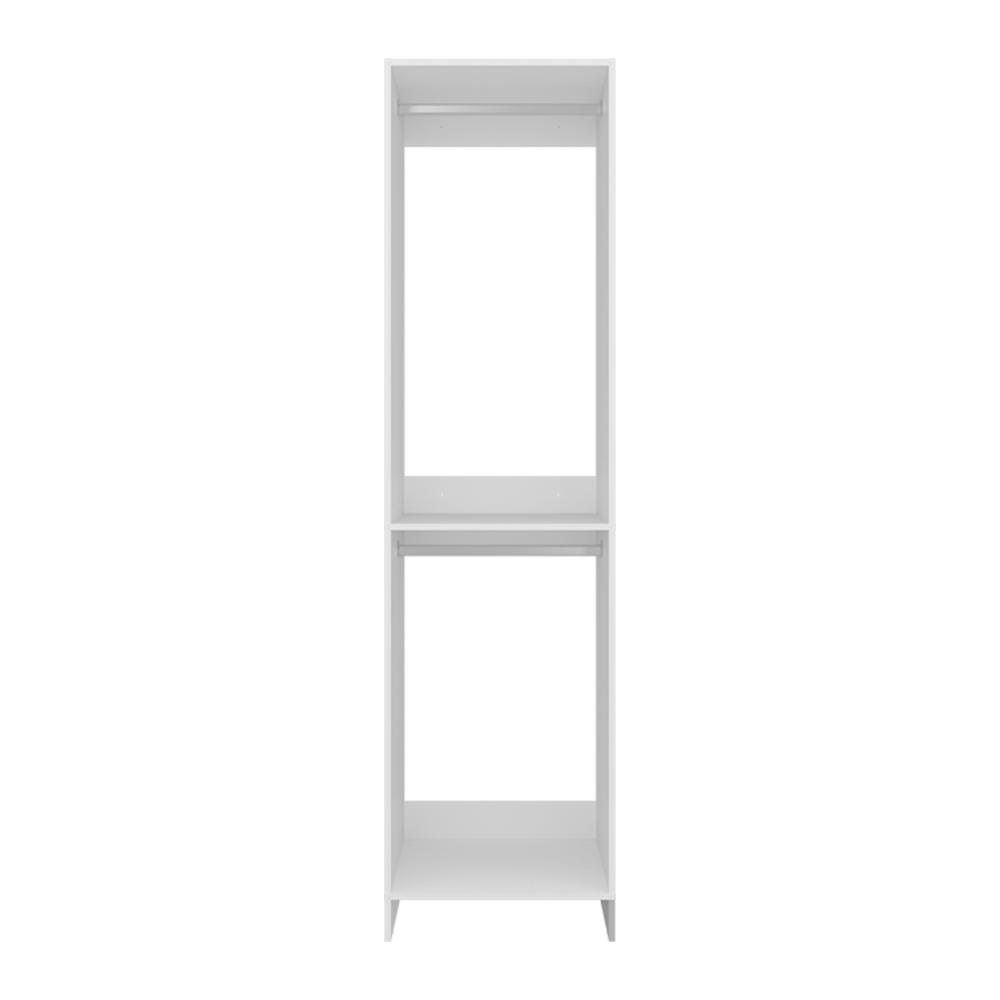Closet Independiente 30, Blanco, Con 2 amplios compartimentos multiusos ZF