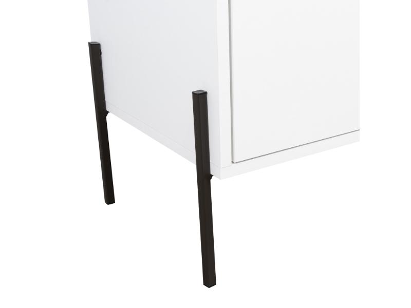 Organizador Midas, Blanco, con cuatro cajones para guardar