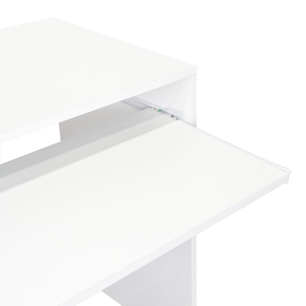 Combo Para Oficina Izan, Blanco, Incluye Escritorio y Biblioteca