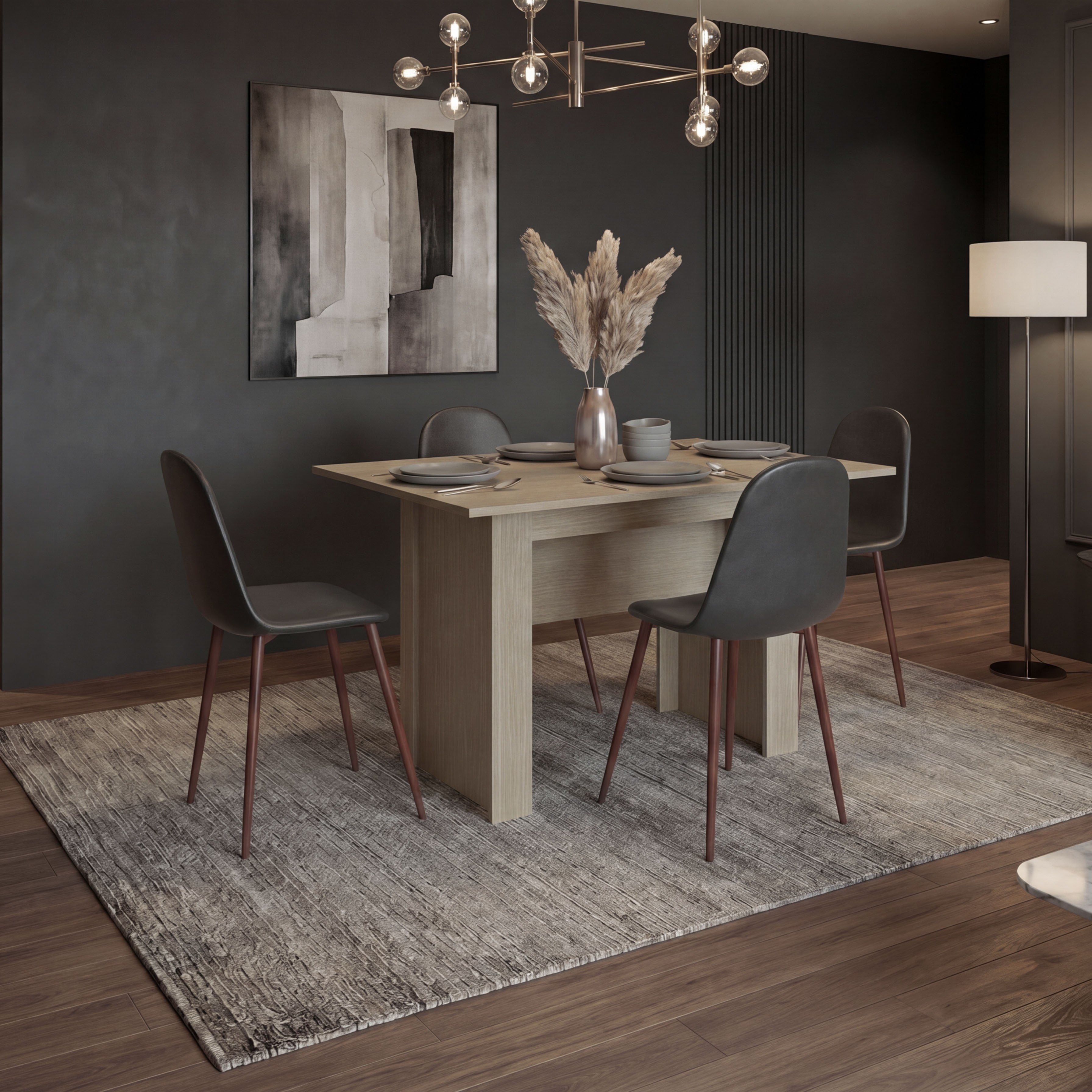 Mesa para Comedor Classic, Cartagena, para Cuatro Puestos, No Incluye Sillas
