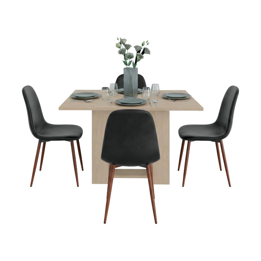 Mesa para Comedor Volder 120, Cartagena, con Amplia Superficie, No Incluye Sillas