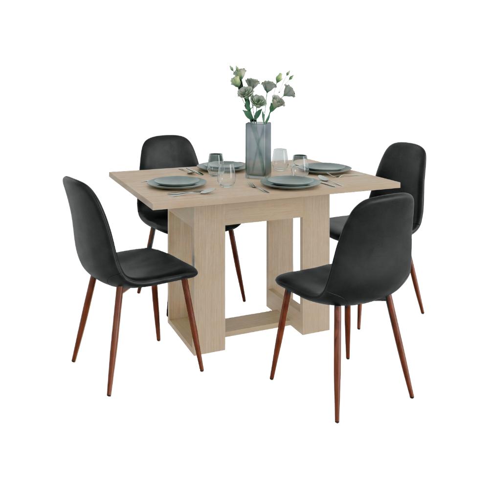 Mesa para Comedor Volder 120, Cartagena, con Amplia Superficie, No Incluye Sillas