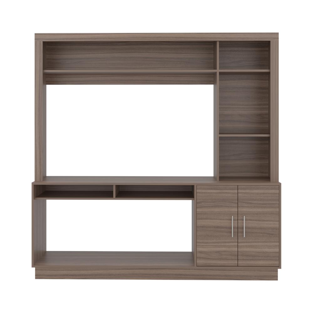 Mesa para Tv Romeo, Avellana, con Espacio Para Televisor para 55 Pulgadas