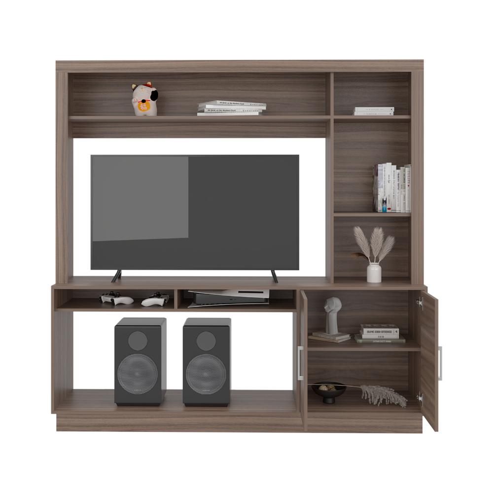 Mesa para Tv Romeo, Avellana, con Espacio Para Televisor para 55 Pulgadas