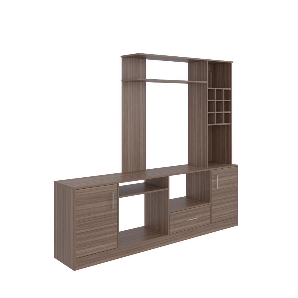 Mesa Para Tv Ascher, Avellana, Para Televisor de 60 Pulgadas
