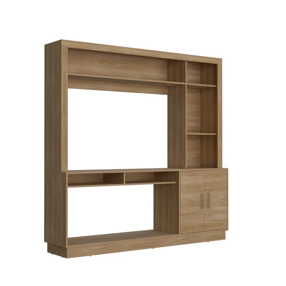 Mesa para Tv Romeo, Fresno Europeo, con Espacio Para Televisor para 55 Pulgadas