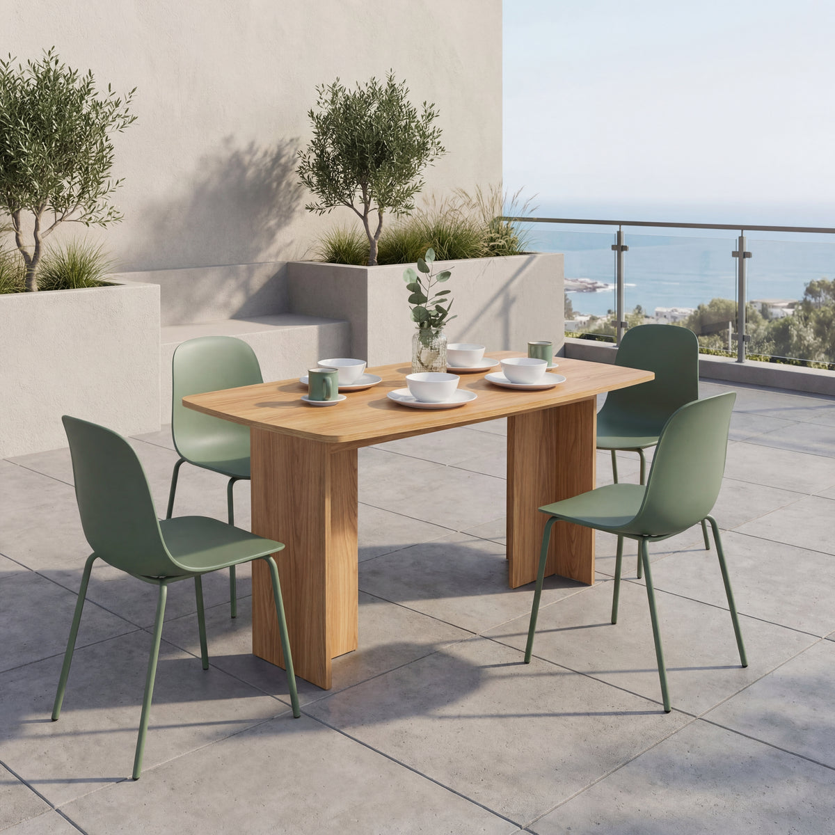 Combo Comedor Pensilvania, Incluye Comedor y 4 Sillas