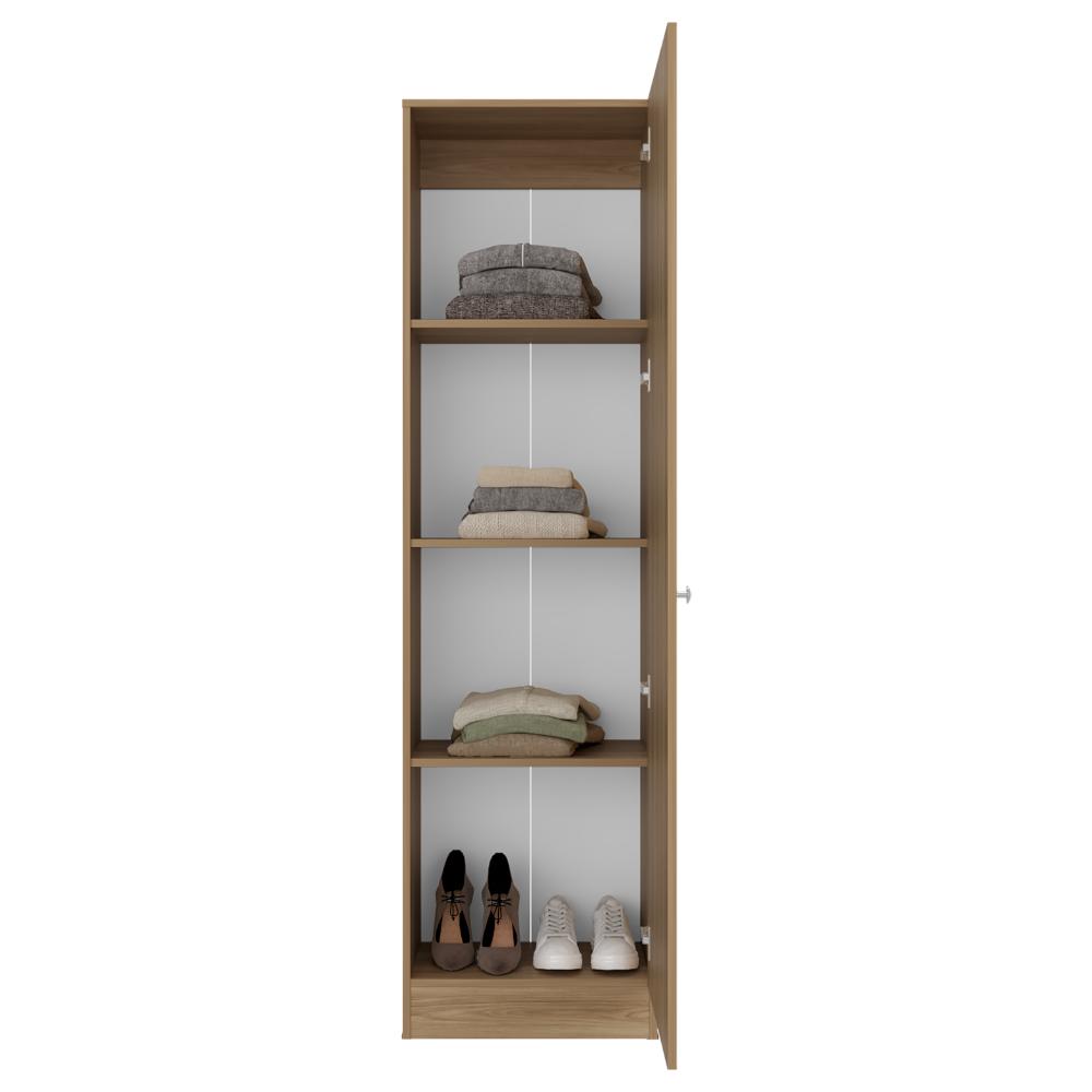 Closet Auxiliar Praga, Fresno Europeo, incluye espejo y es de facil instalación