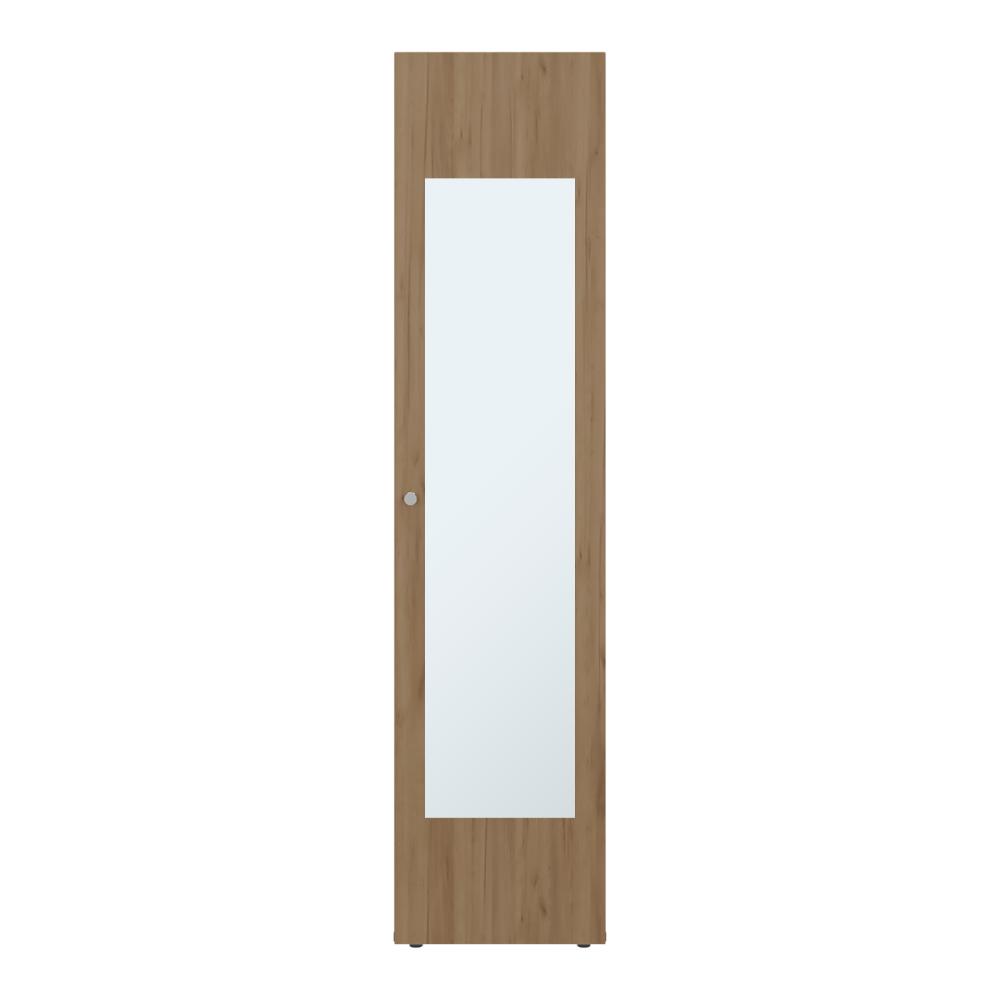 Closet Con Espejo Alma, Kronos Fresno, Diseño moderno con entrepaños y puerta ZF