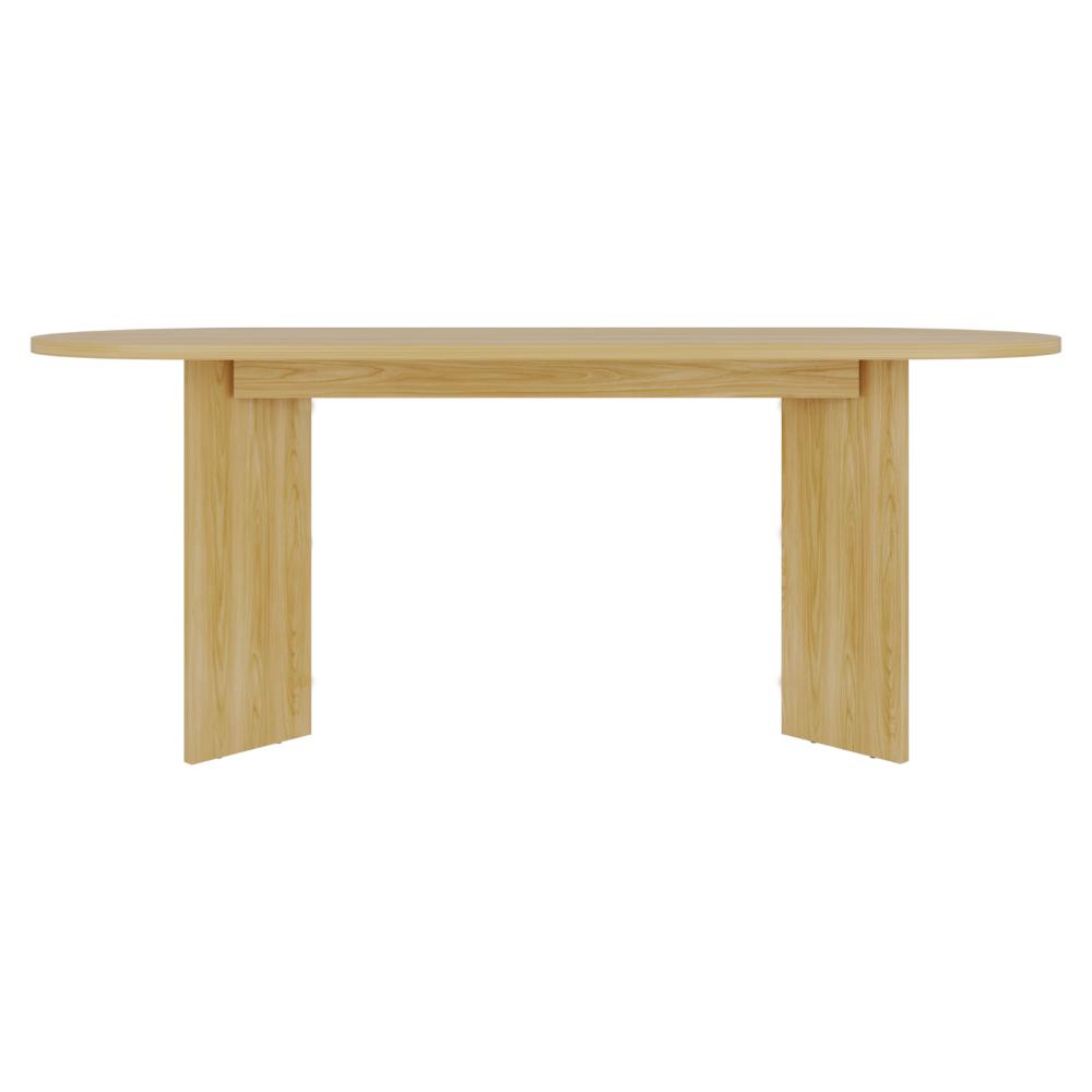 Mesa para Comedor Ted 187, Fresno Europeo, para Seis Puestos, No Incluye Sillas