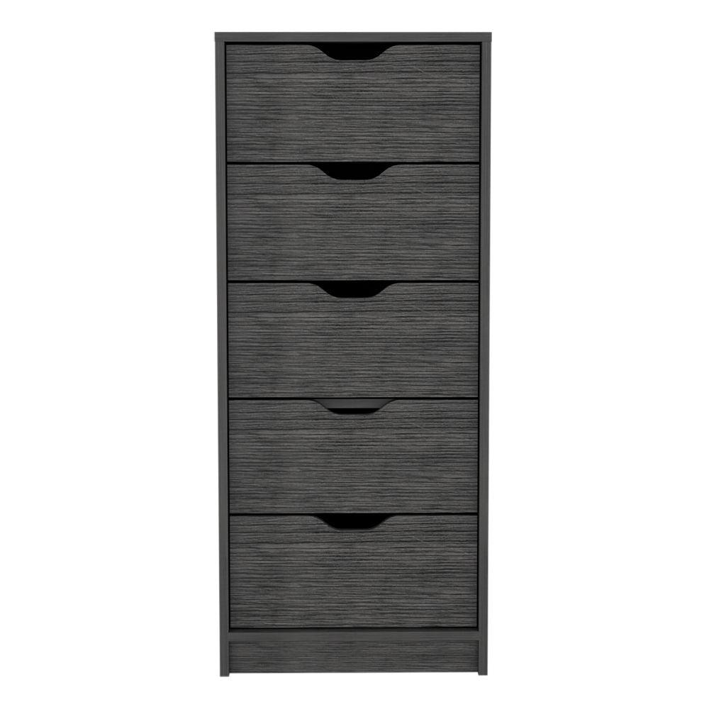 Organizador Brasilia, Gris, con cinco cajones multiusos deslizables ZF X2