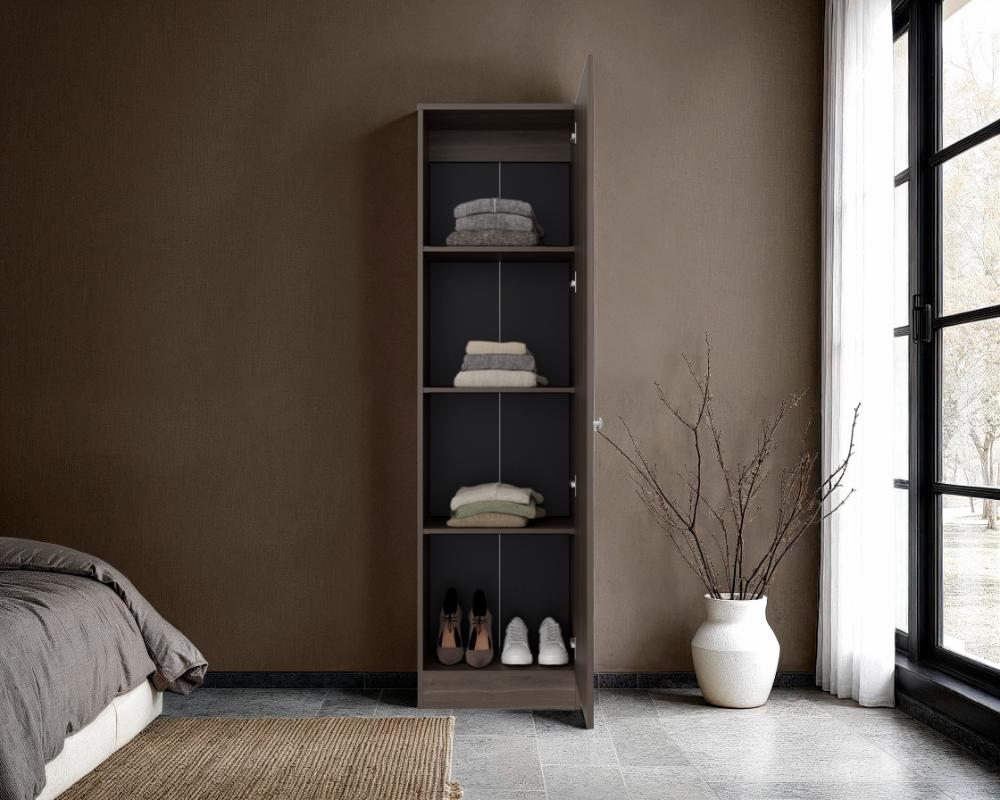 Closet Auxiliar Praga, Milan, incluye espejo y es de facil instalación