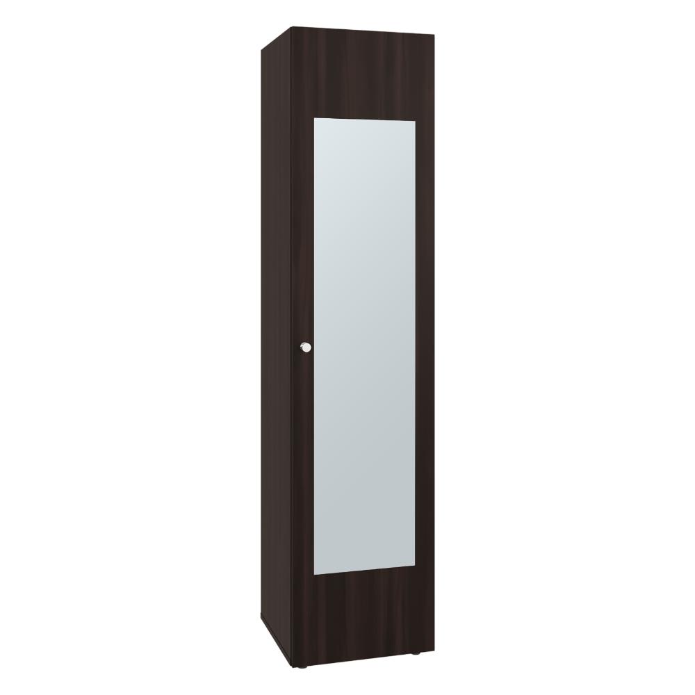 Clóset con Espejo Alma, Kronos Nogal, Diseño Moderno con Entrepaños y Puerta ZF