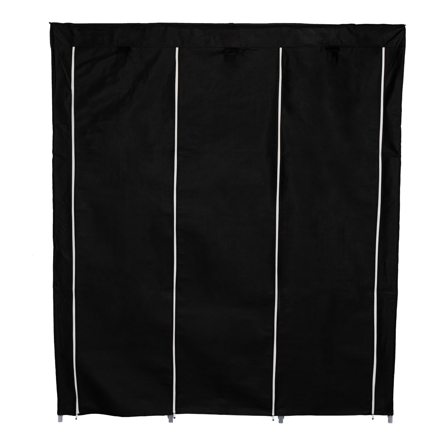 Closet Portátil Jesan, Negro, Variedad de Entrepaños en Tela