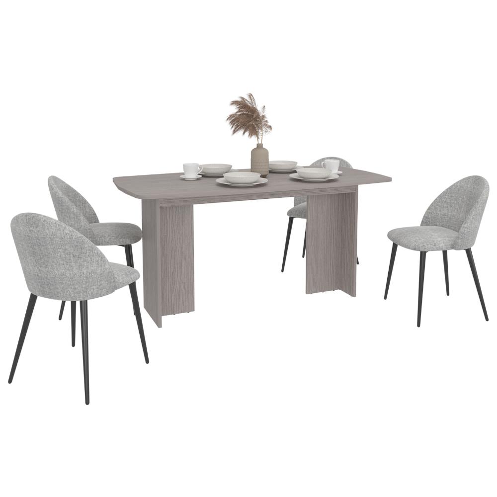 Mesa para Comedor Bangok, Positano, con Diseño Práctico y Funcional, No Incluye Sillas