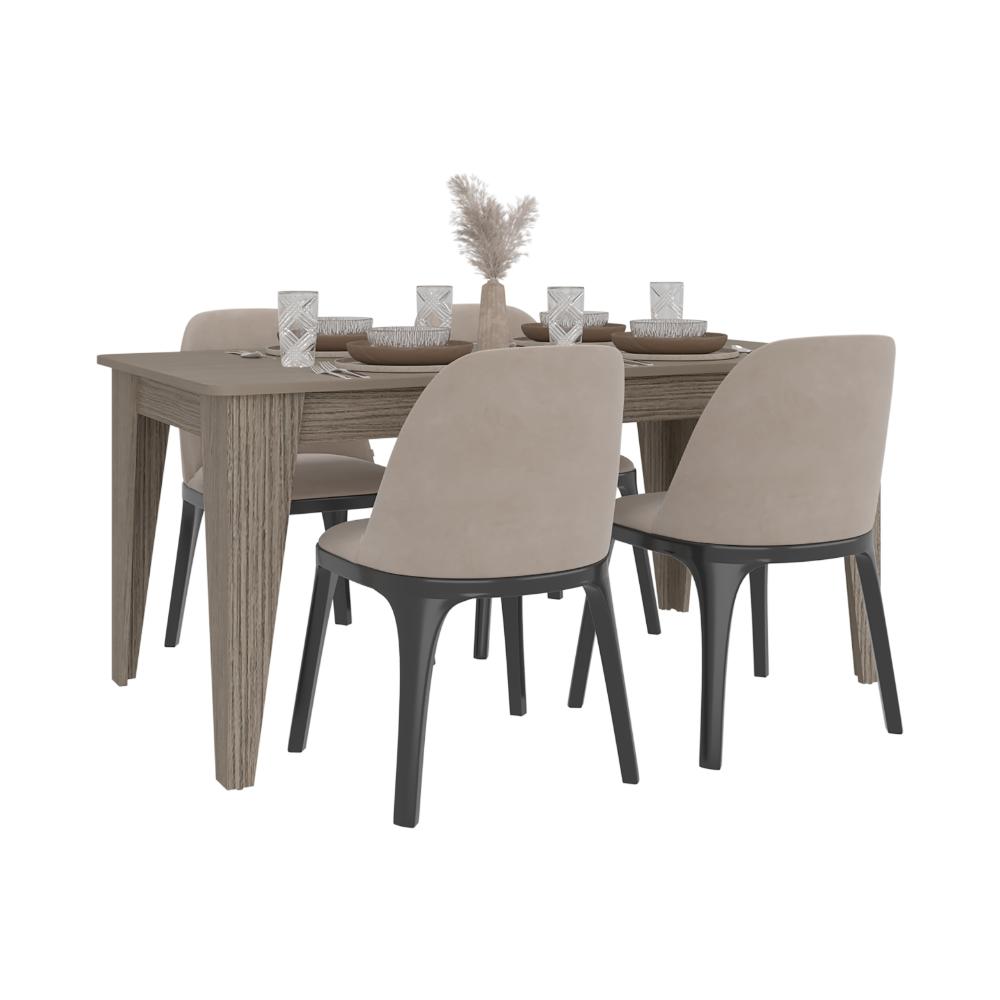 Mesa para Comedor Torino 160, Positano, Diseño Moderno, No Incluye Sillas