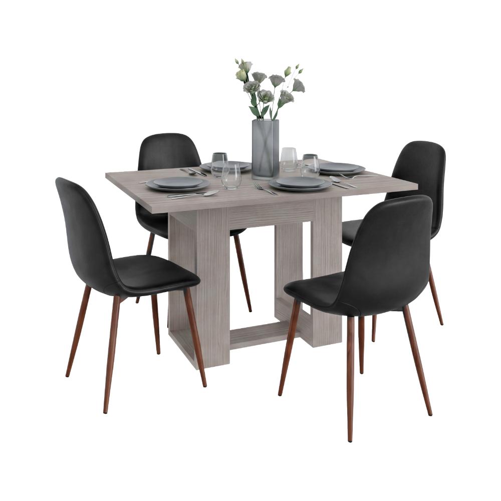 Mesa para Comedor Volder 120, Positano, con Amplia Superficie, No Incluye Sillas