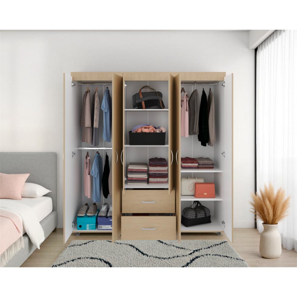 Mueble Multiusos Bariloche Cartagena y Blanco