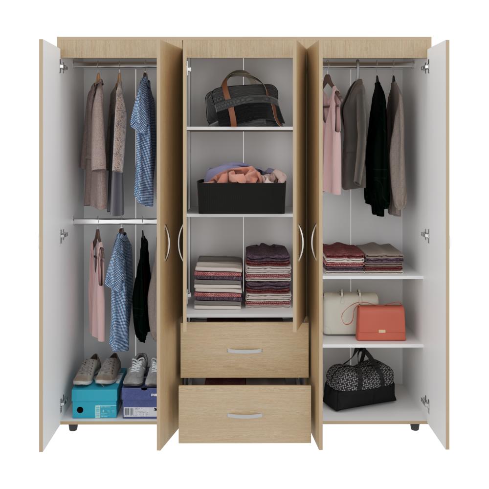 Mueble Multiusos Bariloche Cartagena y Blanco