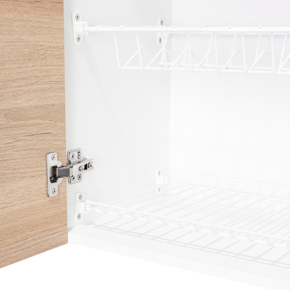 Cocina Integral Deneb, Beige y Blanco no incluye mesón
