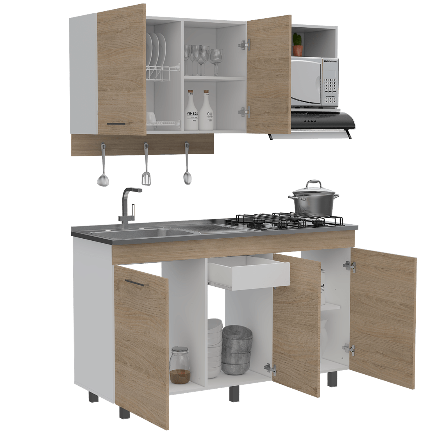 Diseño Modular 3000 - DIMO3000 /Muebles Modulares Para el Futuro/ Anaqueles  de Cocina, Baños, Closets y Mesones