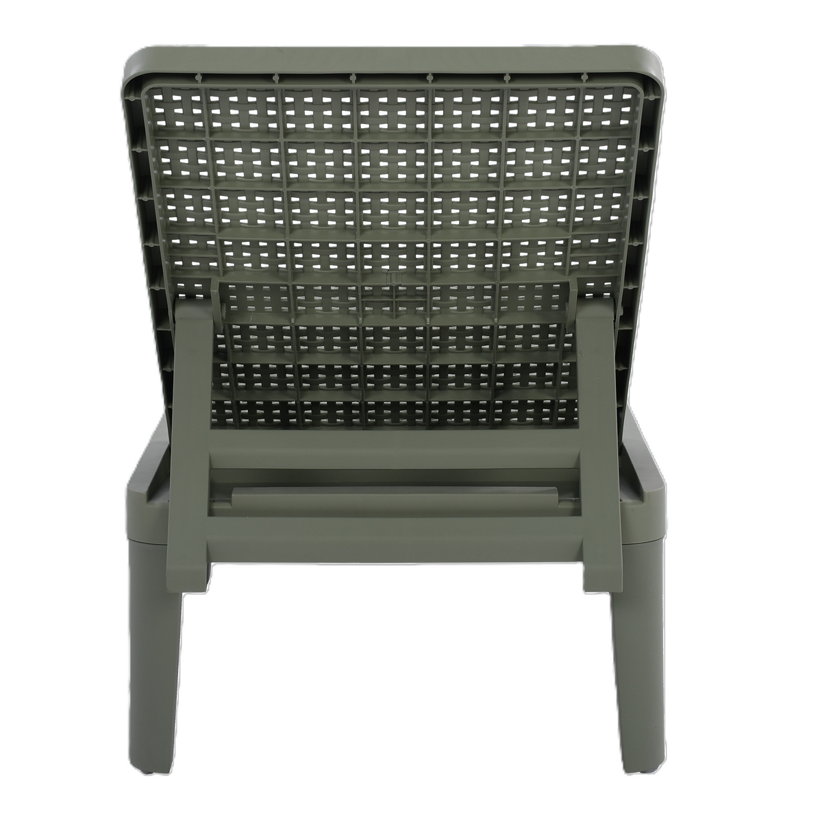 Set de 2 Camas Asoleadoras Delhi, Verde, Diseño Minimalista