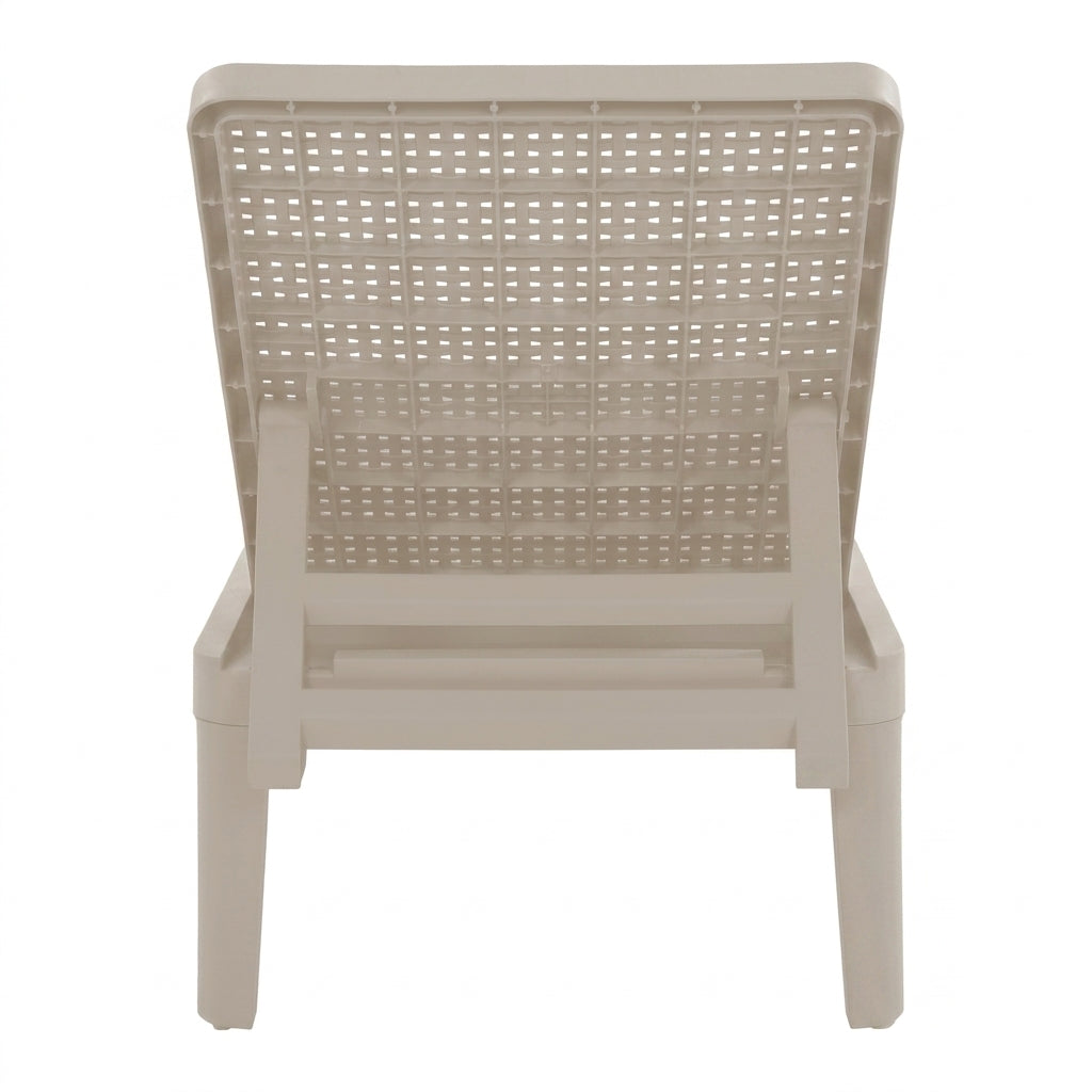 Cama Asoleadora Delhi, Gris Claro, Diseño Minimalista